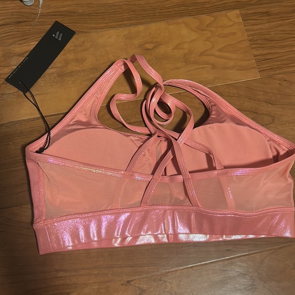 Strappy Bra Moonstone in sunset mauve - Picture 2 of 6